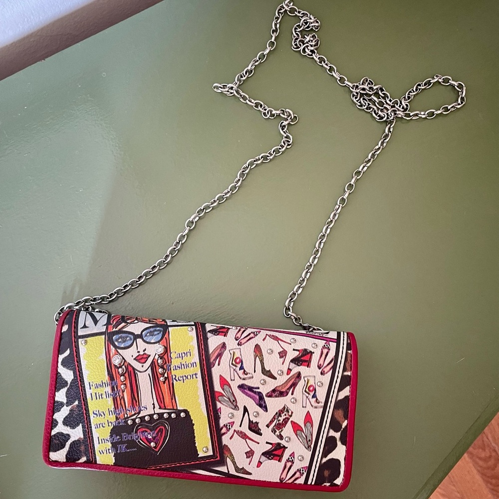 NWT Brighton Leather Wallet on Chain